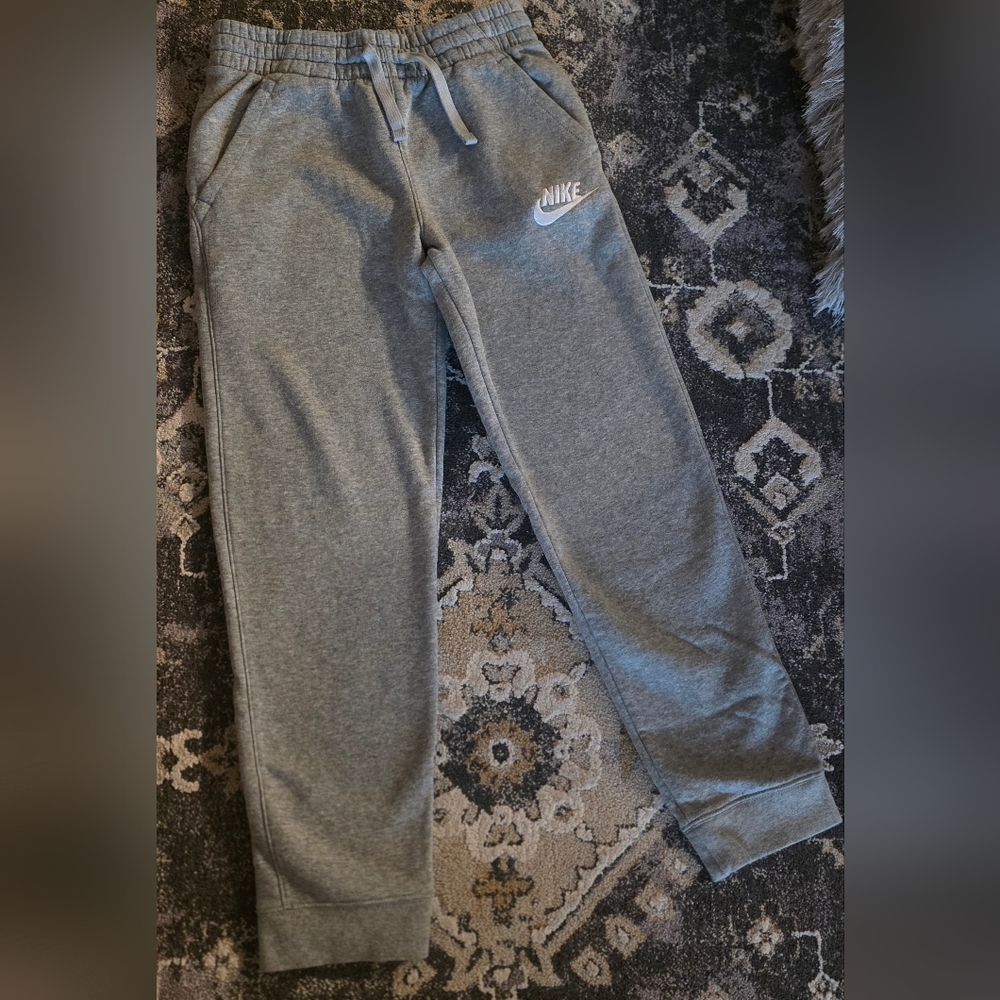 Nike Kids Light Gray Joggers